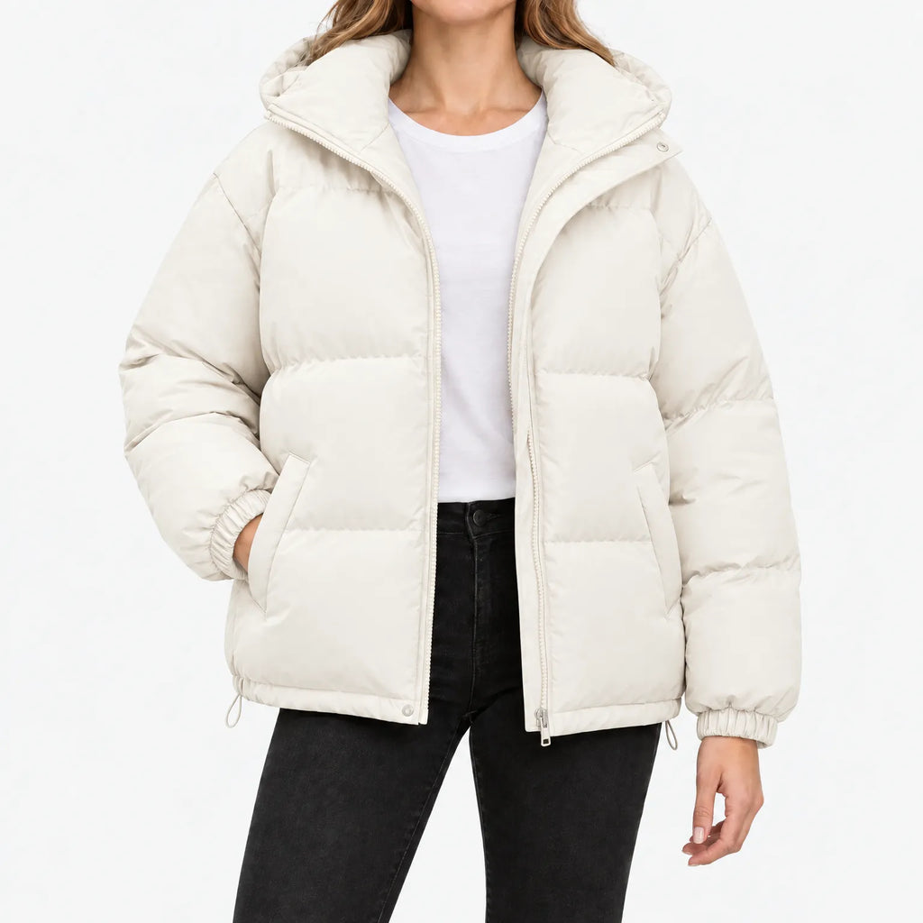 Aerique - Women's Oversized Hooded Puffer Jacket