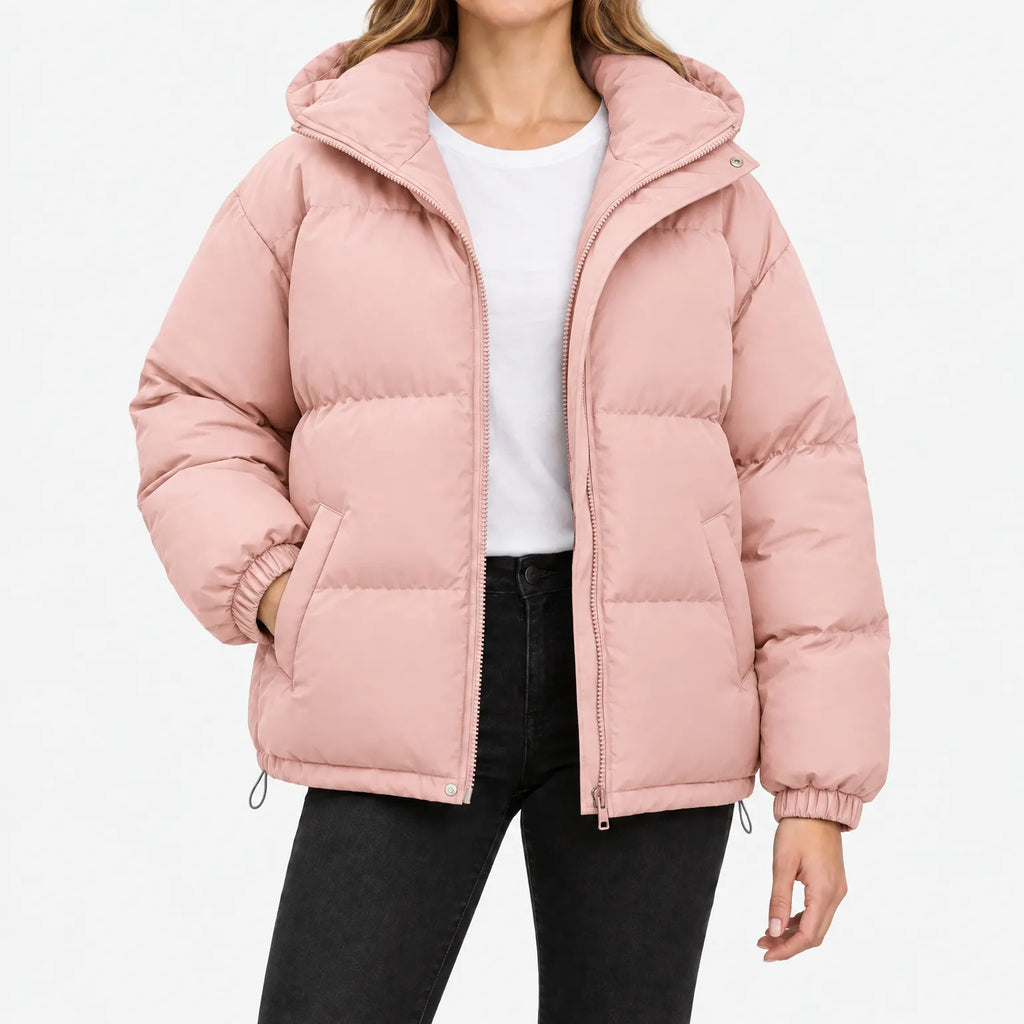 Aerique - Women's Oversized Hooded Puffer Jacket