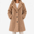 Arlesa - Long Fleece Teddy Coat