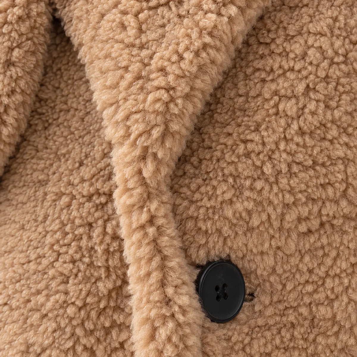 Arlesa - Long Fleece Teddy Coat