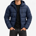 Axiola - Men's Quilted Casual Puffer Jacket