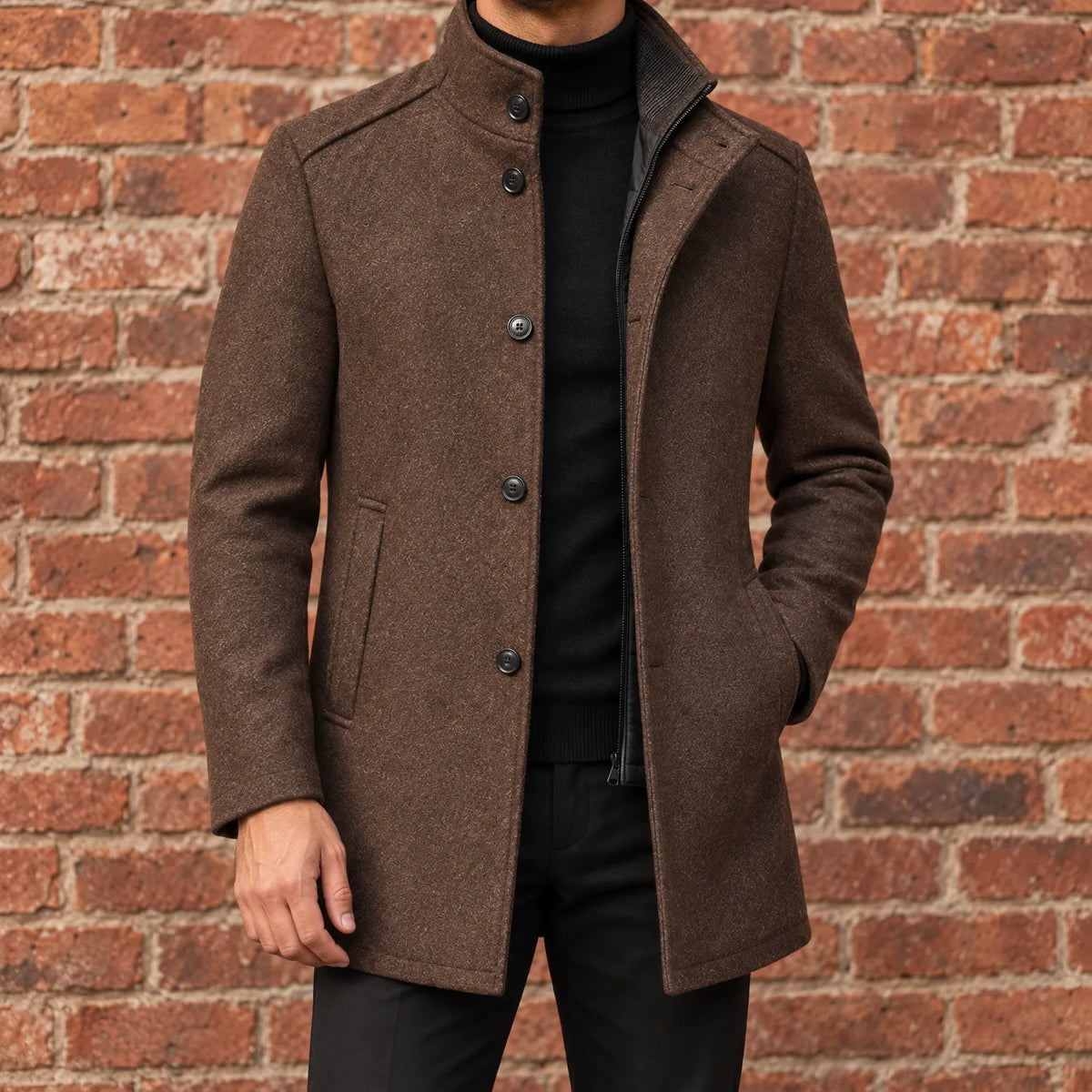 Barmont - Men's Structured High Collar Jacket
