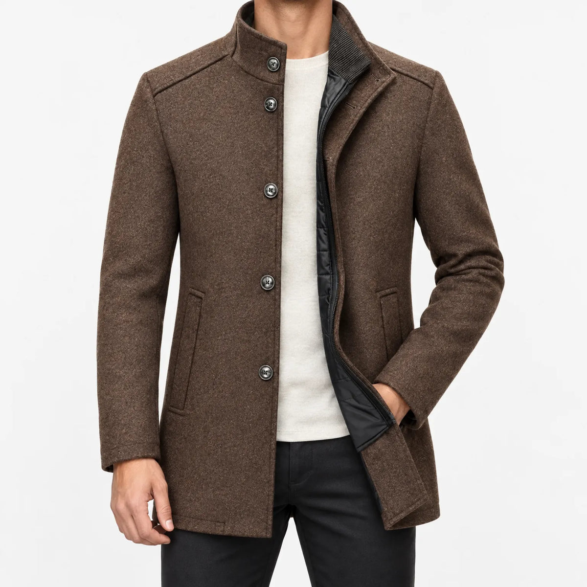 Barmont - Men's Structured High Collar Jacket