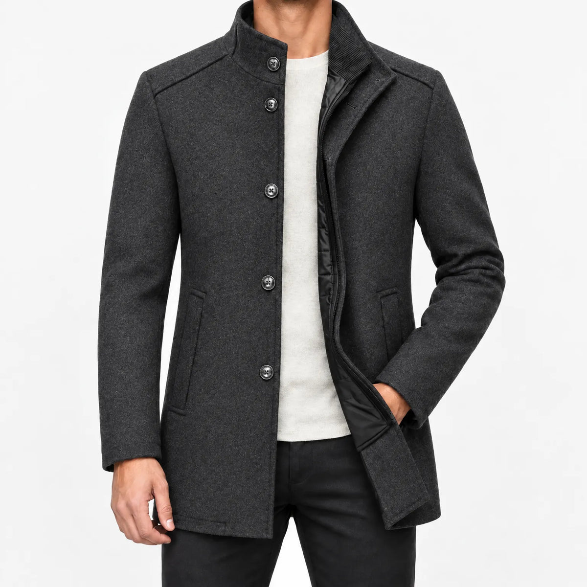 Barmont - Men's Structured High Collar Jacket