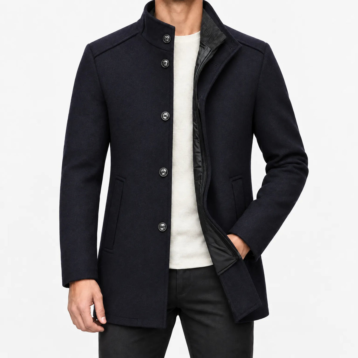 Barmont - Men's Structured High Collar Jacket