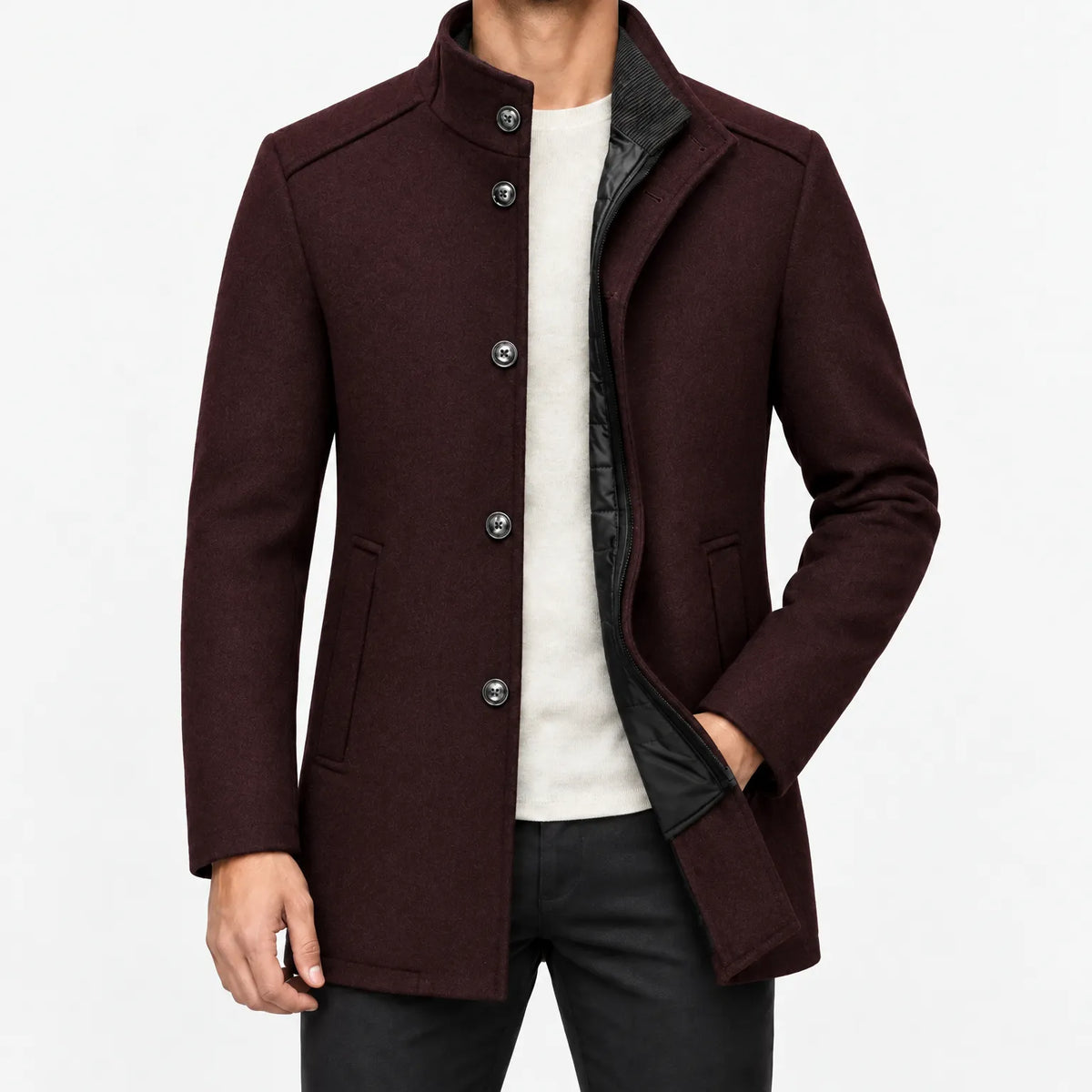 Barmont - Men's Structured High Collar Jacket