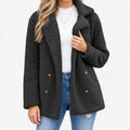 Fendura - Women's Textured Teddy Bear Coat