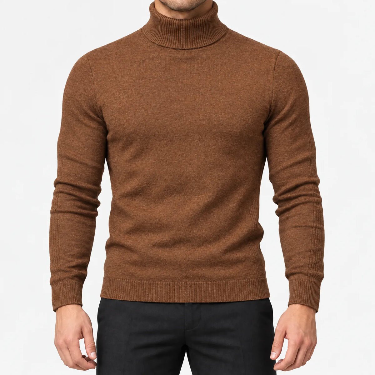 Korda - Men's Knitted Turtleneck Jumper