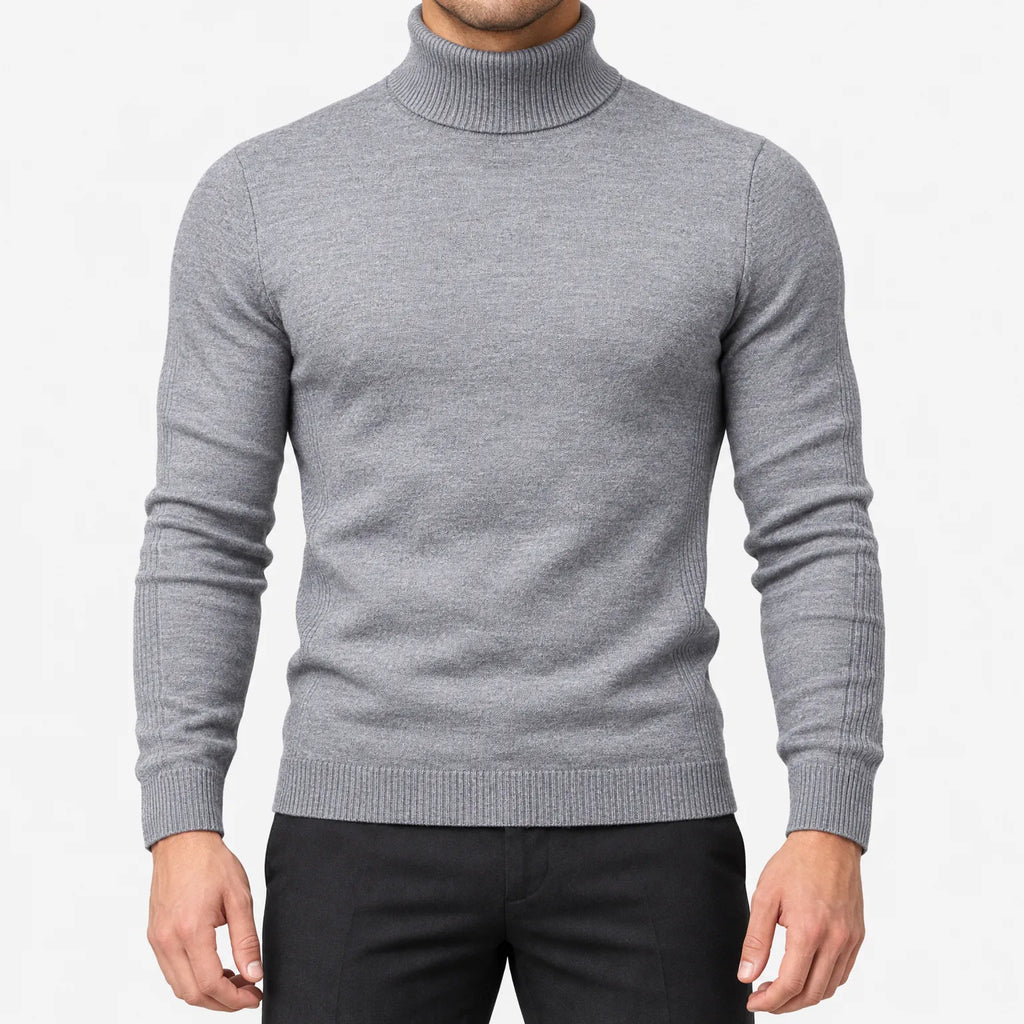 Korda - Men's Knitted Turtleneck Jumper