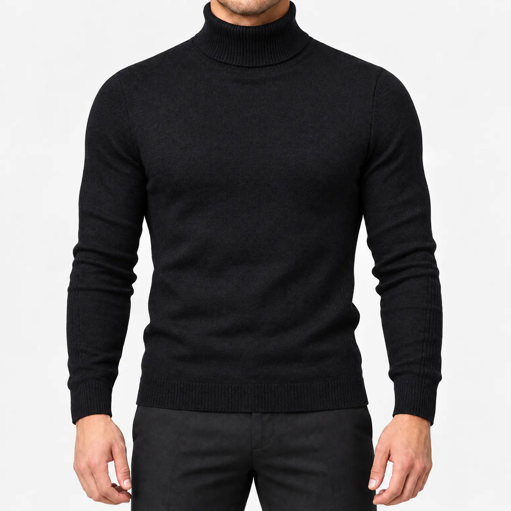Korda - Men's Knitted Turtleneck Jumper