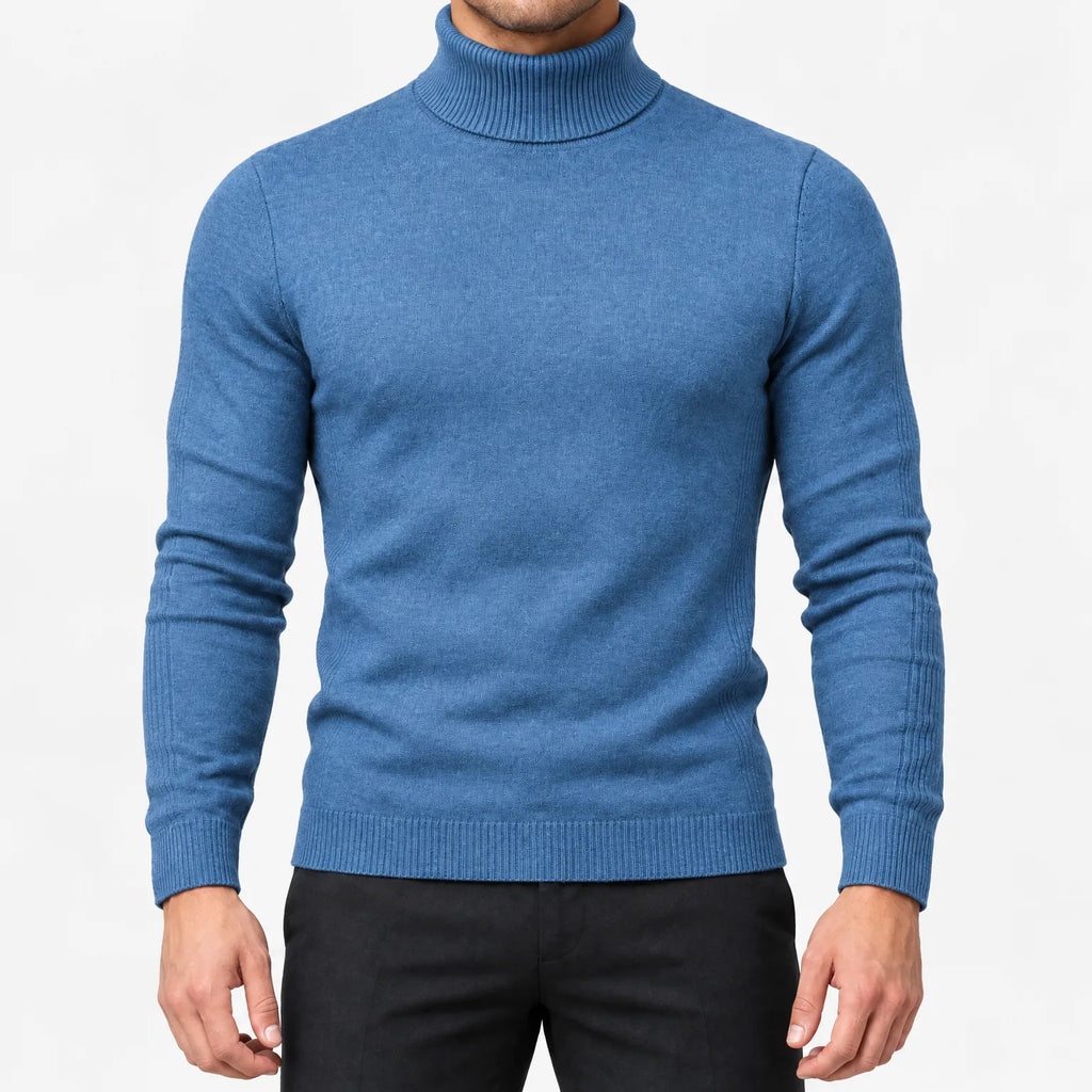 Korda - Men's Knitted Turtleneck Jumper