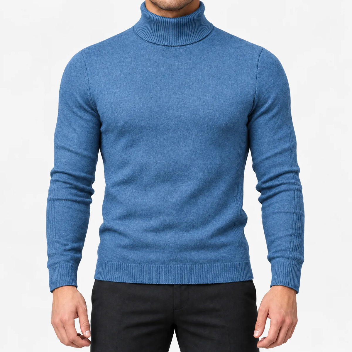 Korda - Men's Knitted Turtleneck Jumper
