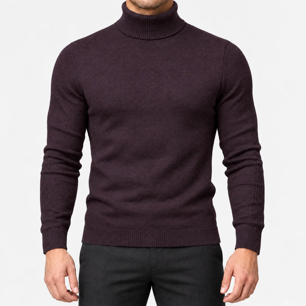 Korda - Men's Knitted Turtleneck Jumper
