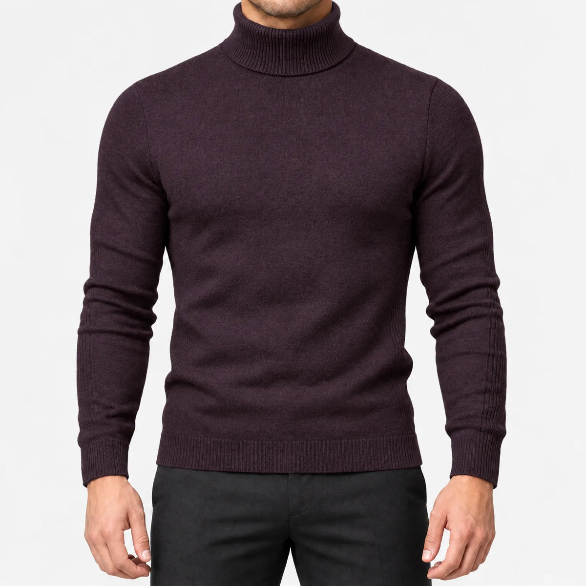 Korda - Men's Knitted Turtleneck Jumper