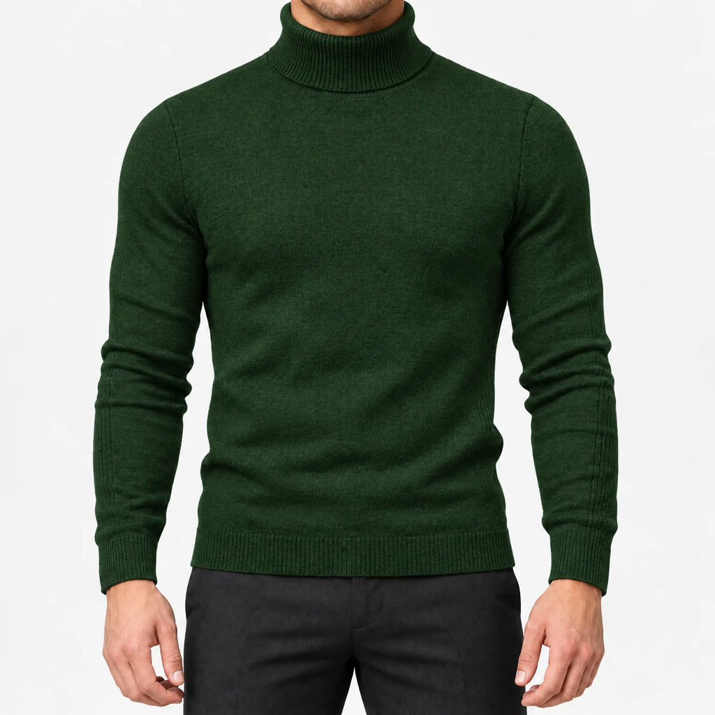 Korda - Men's Knitted Turtleneck Jumper