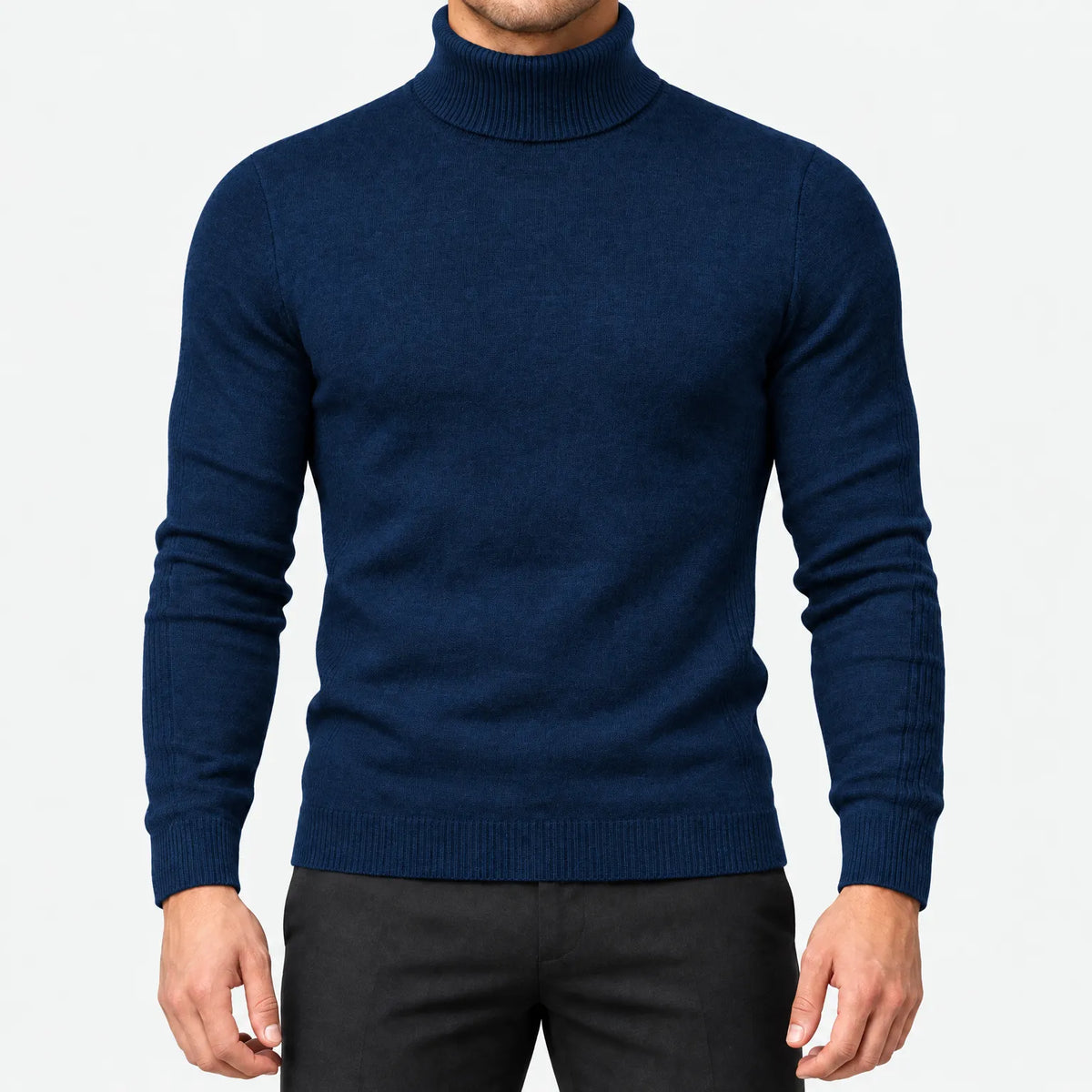 Korda - Men's Knitted Turtleneck Jumper