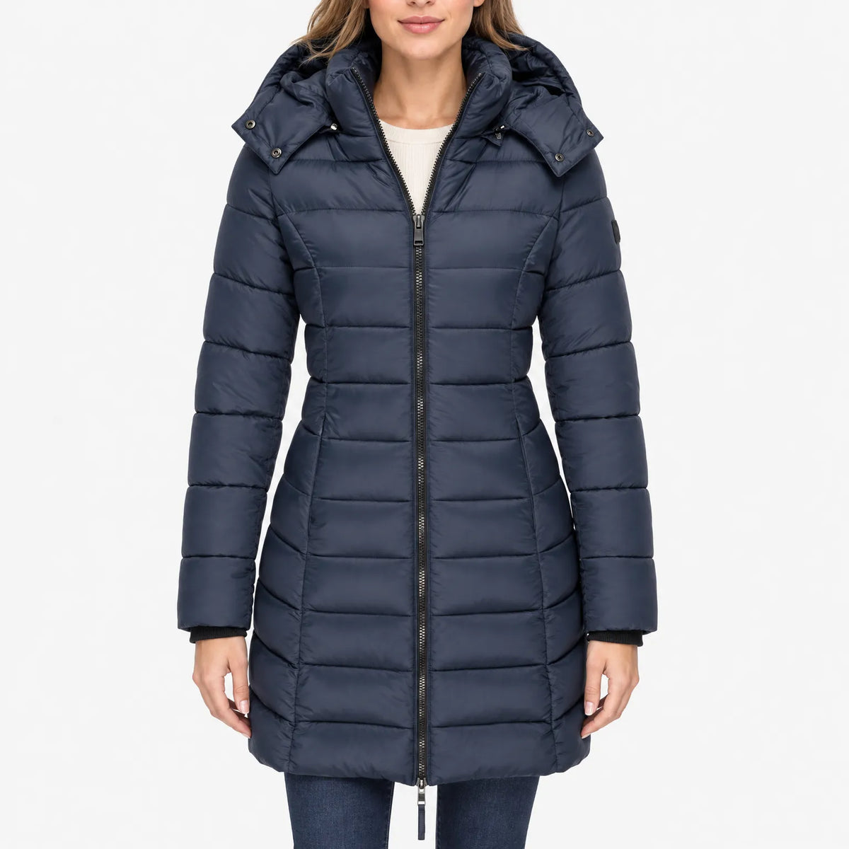 Pendra - Longline Quilted Winter Outerwear Jacket