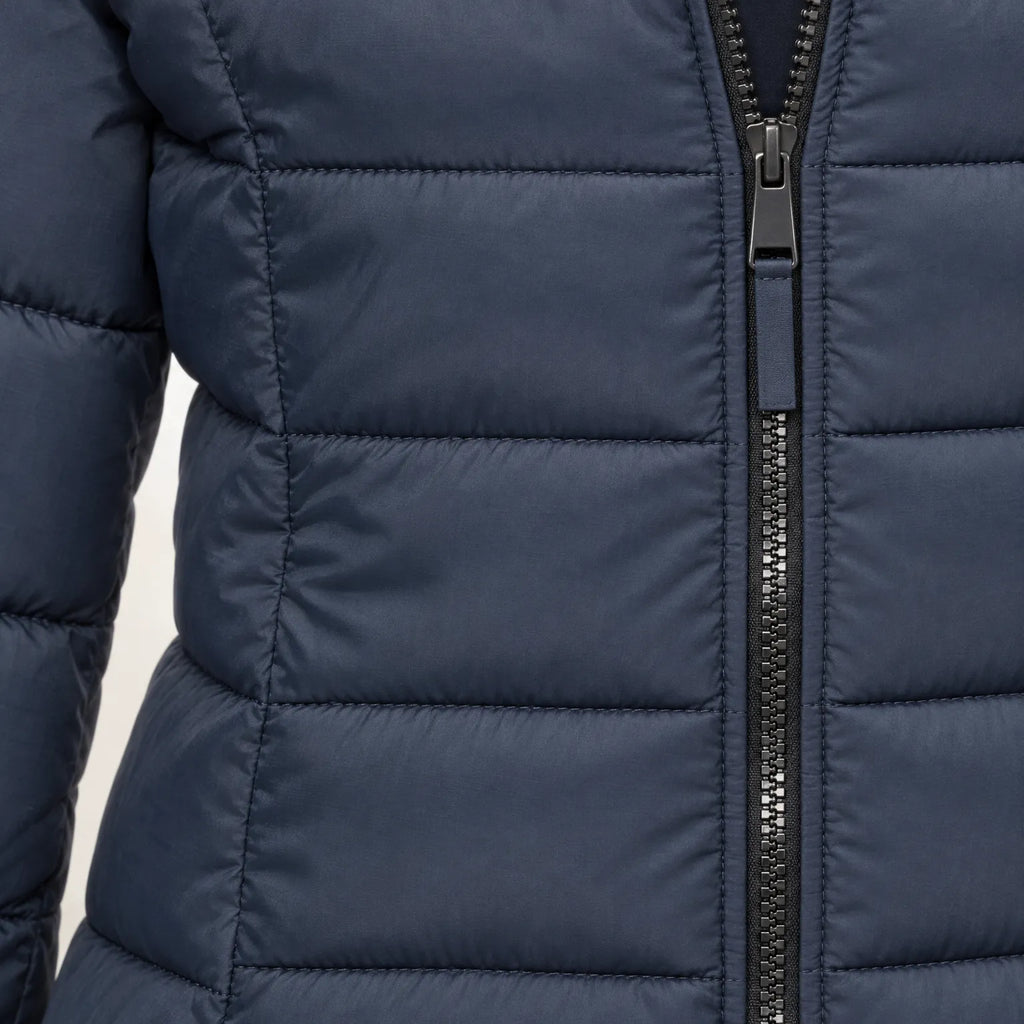 Pendra - Longline Quilted Winter Outerwear Jacket