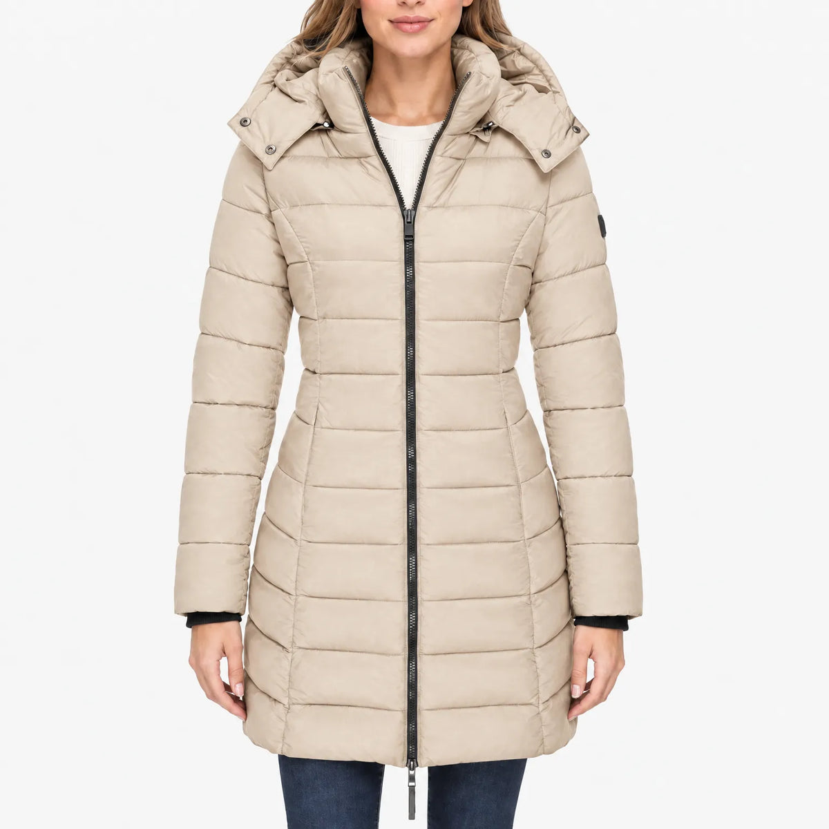 Pendra - Longline Quilted Winter Outerwear Jacket