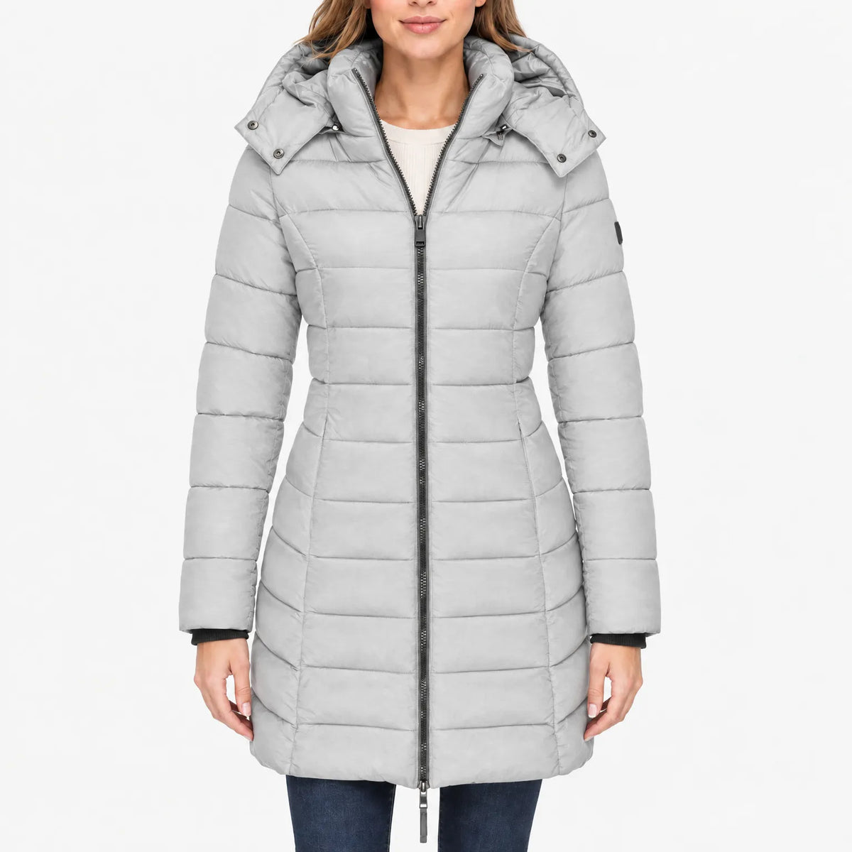 Pendra - Longline Quilted Winter Outerwear Jacket